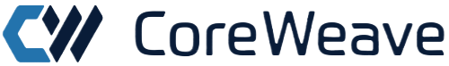 CoreWeave cloud computing platform logo